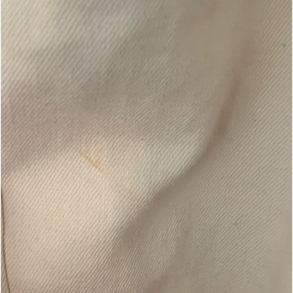 A New Day Ivory High Rise Pleat Front Womens Sz 18 Paper Bag Ankle Pants Belted - Picture 3 of 9